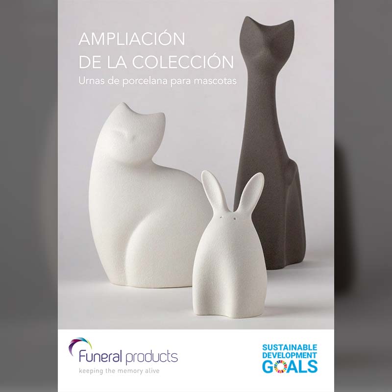 Catálogo de urnas funerarias para mascotas
